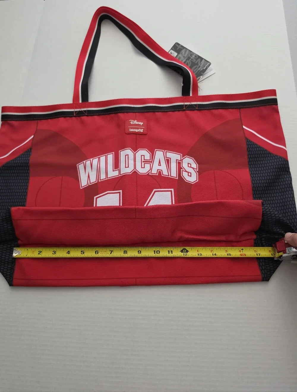 Loungefly Disney High School Musical East High Wildcats Canvas Tote Bag Large